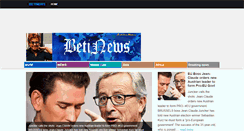 Desktop Screenshot of betinews.com