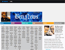 Tablet Screenshot of betinews.com